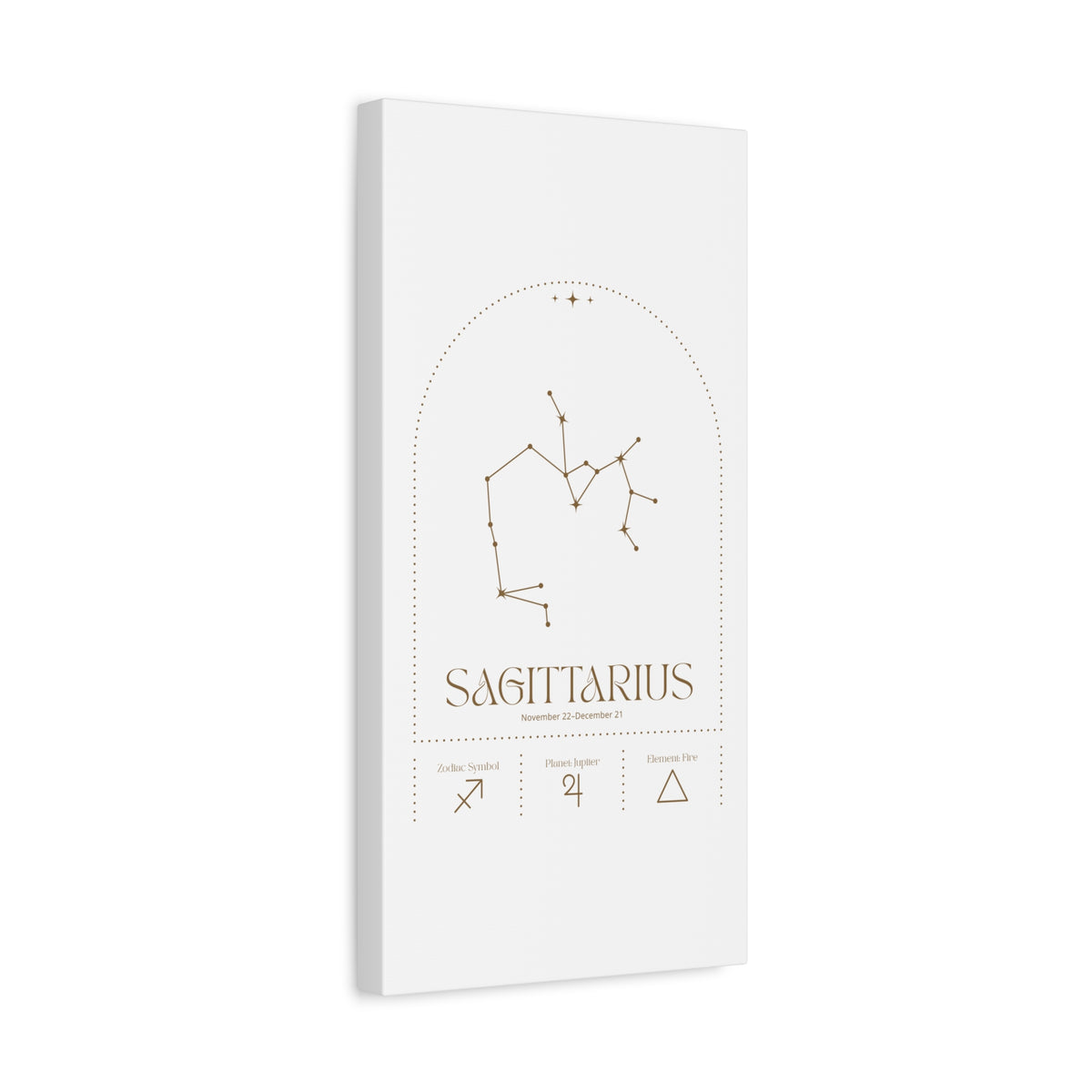 Sagittarius Zodiac Canvas – Adventurous & Free-Spirited Art