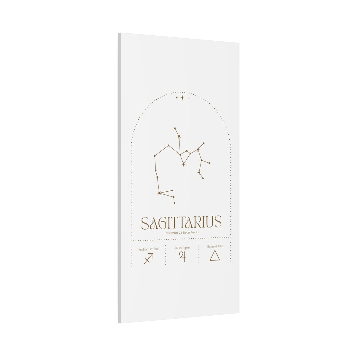 Sagittarius Zodiac Canvas – Adventurous & Free-Spirited Art