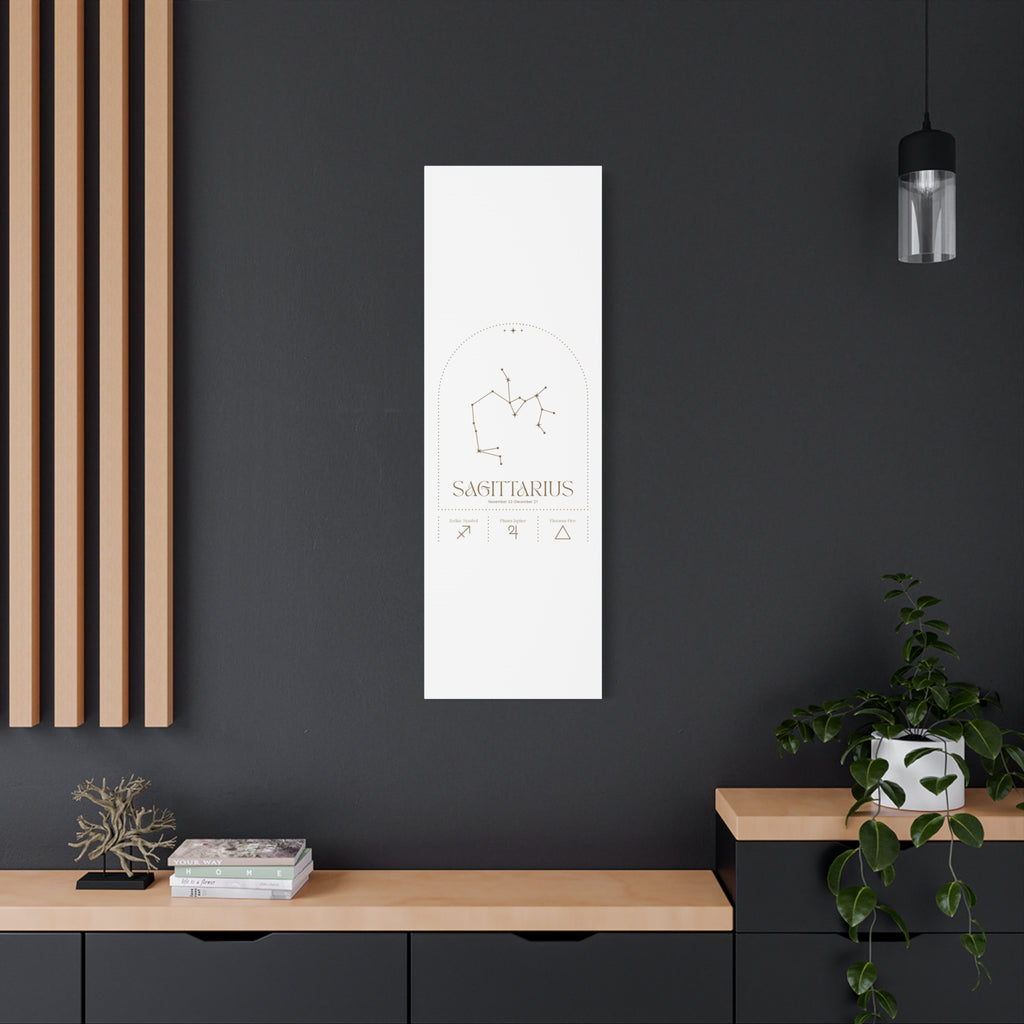Sagittarius Zodiac Canvas – Adventurous & Free-Spirited Art