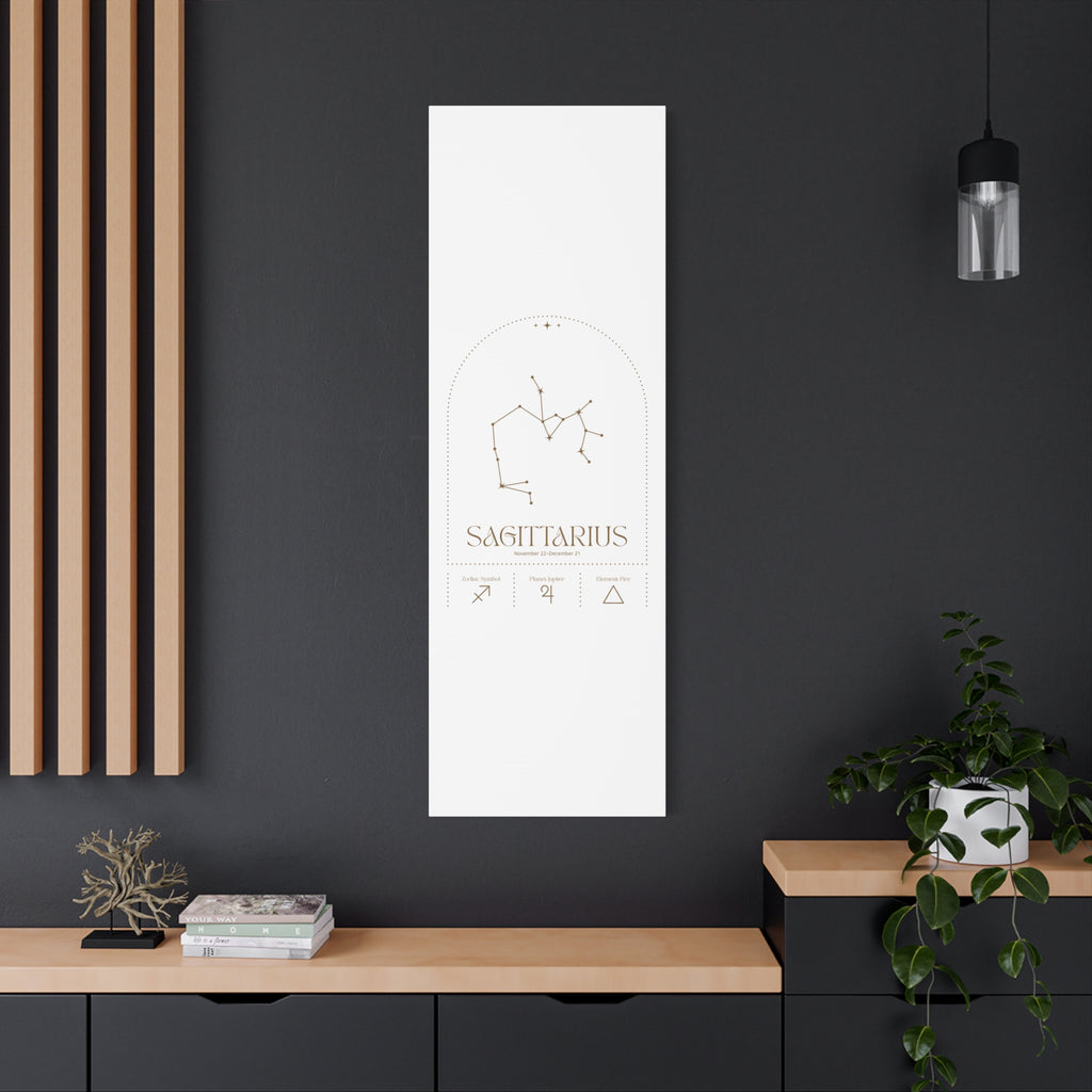 Sagittarius Zodiac Canvas – Adventurous & Free-Spirited Art