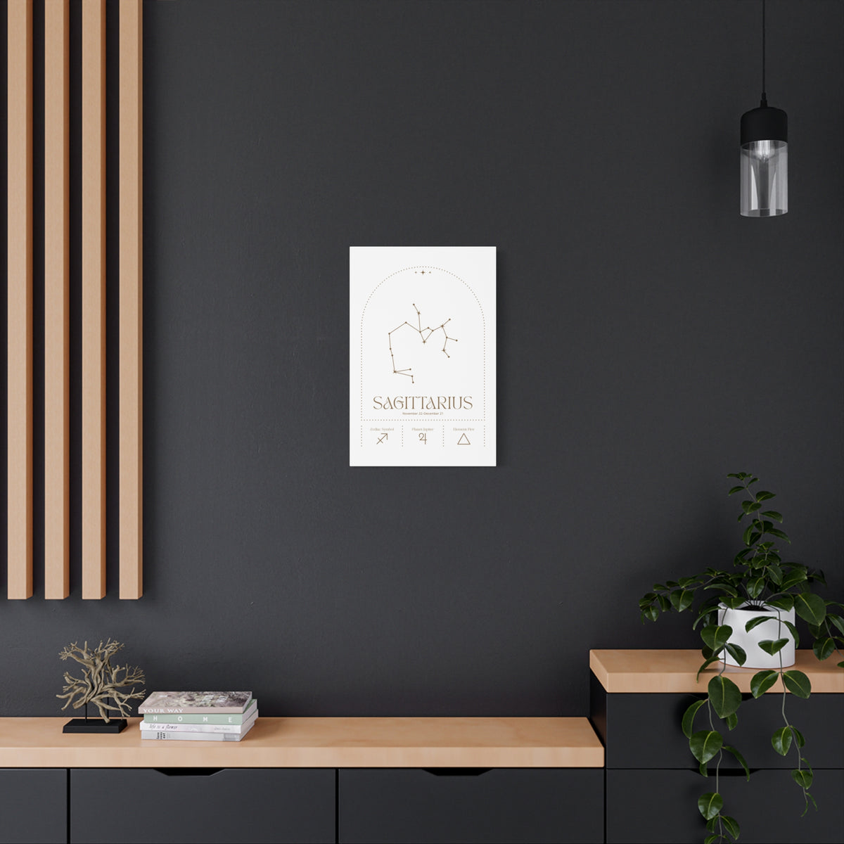 Sagittarius Zodiac Canvas – Adventurous & Free-Spirited Art