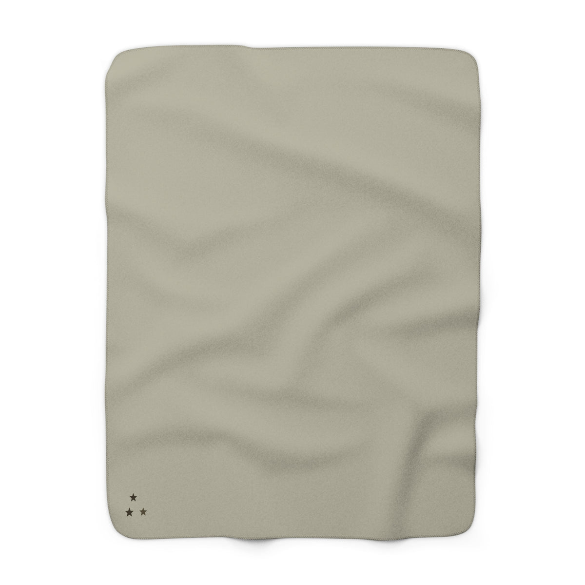 Sherpa Fleece Blanket "Tripple Star"