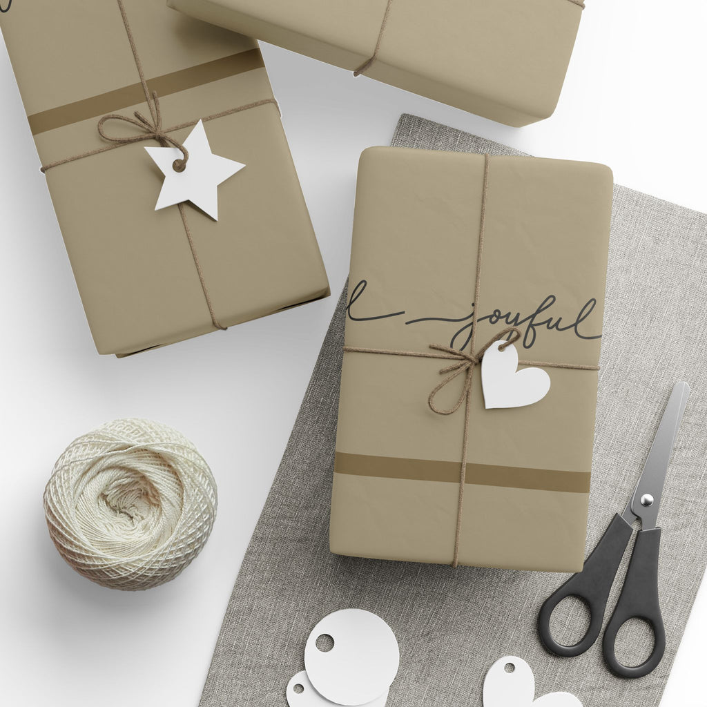 Wrapping Papers "Joyful"
