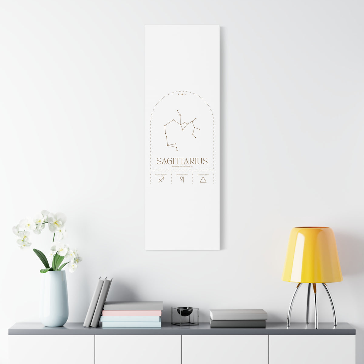 Sagittarius Zodiac Canvas – Adventurous & Free-Spirited Art