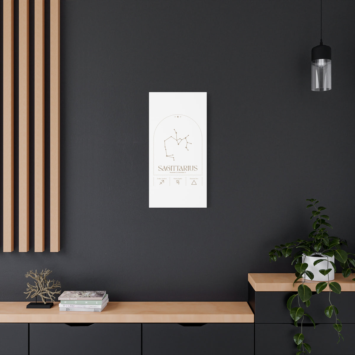 Sagittarius Zodiac Canvas – Adventurous & Free-Spirited Art