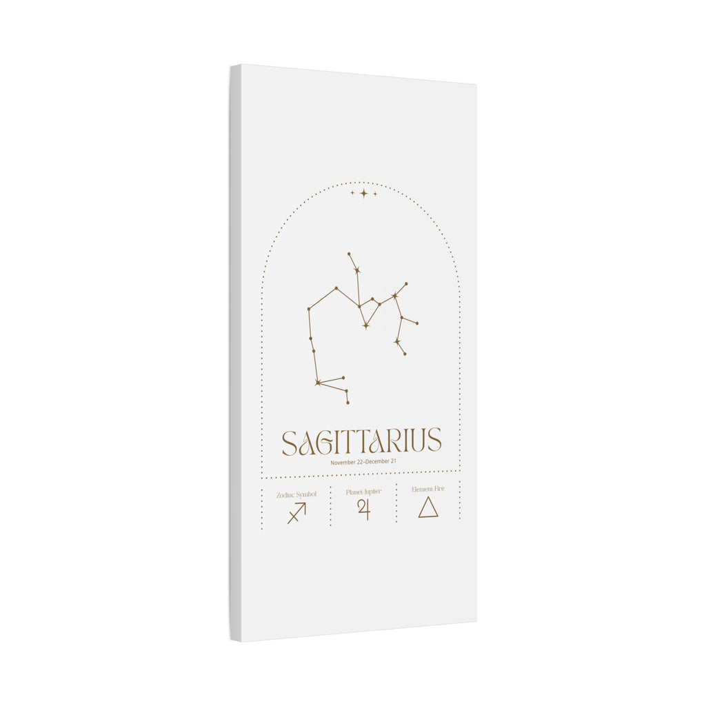 Sagittarius Zodiac Canvas – Adventurous & Free-Spirited Art
