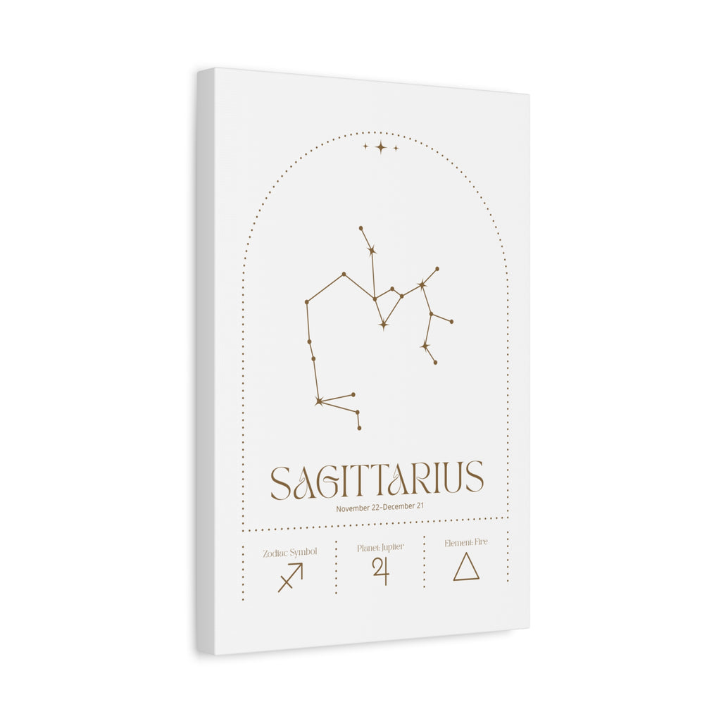 Sagittarius Zodiac Canvas – Adventurous & Free-Spirited Art