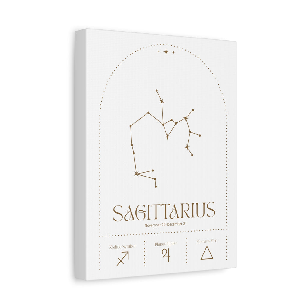 Sagittarius Zodiac Canvas – Adventurous & Free-Spirited Art
