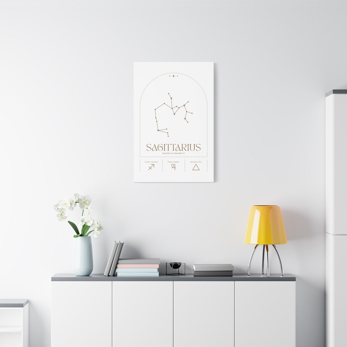 Sagittarius Zodiac Canvas – Adventurous & Free-Spirited Art