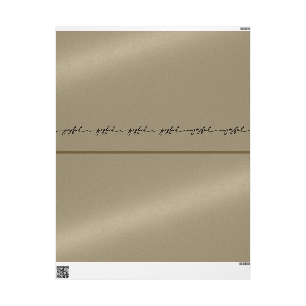 Wrapping Papers "Joyful"