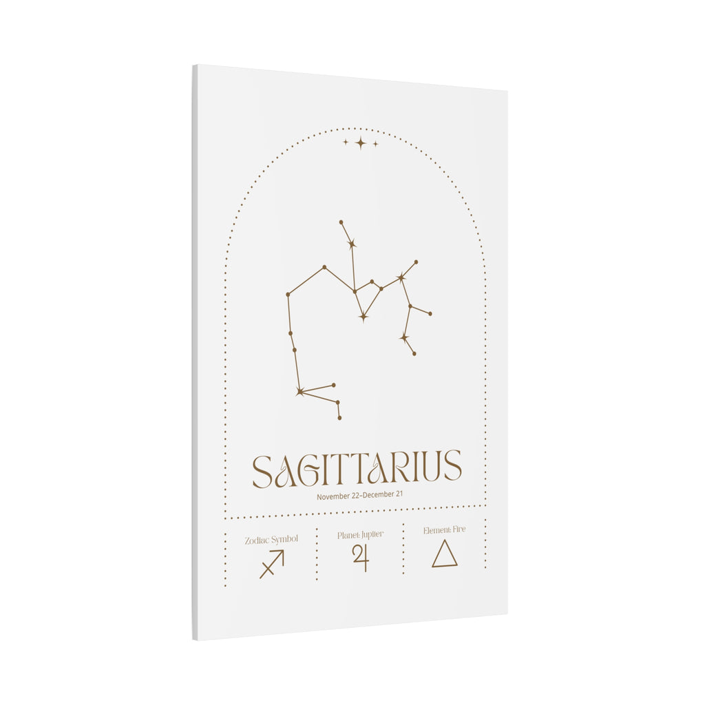 Sagittarius Zodiac Canvas – Adventurous & Free-Spirited Art