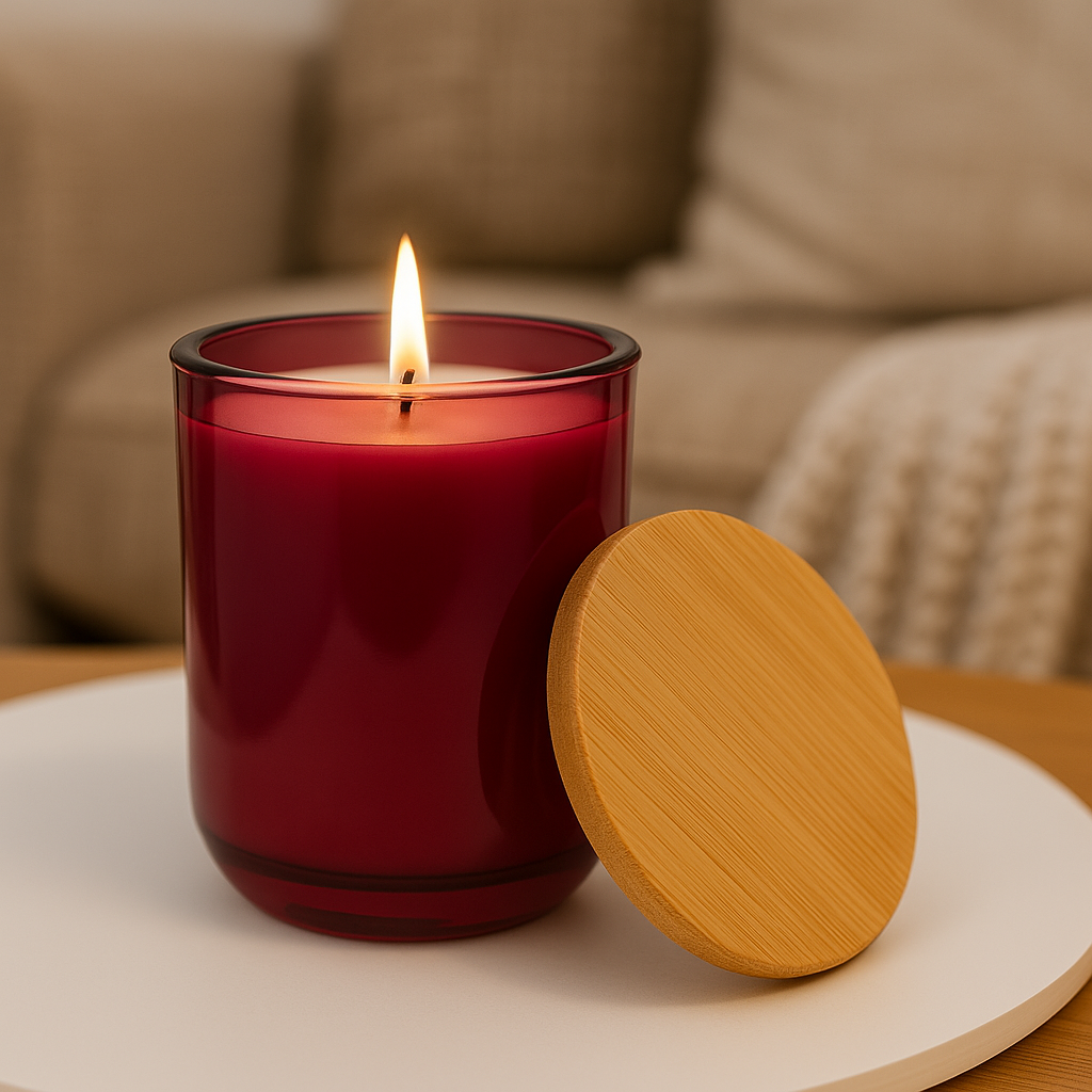 Scented Soy Candle, 14oz ("Never regret anything that made you smile." — Mark Twain)
