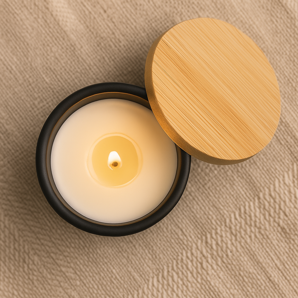 Scented Soy Candle, 14oz ("Never regret anything that made you smile." — Mark Twain)