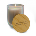 Scented Soy Candle, 14oz ("Better to light a candle than to curse the darkness." – Proverb)