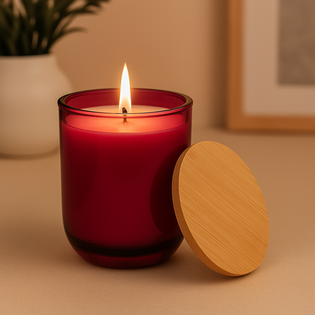 Scented Soy Candle, 14oz ("We loved with a love that was more than love." – Edgar Allan Poe)
