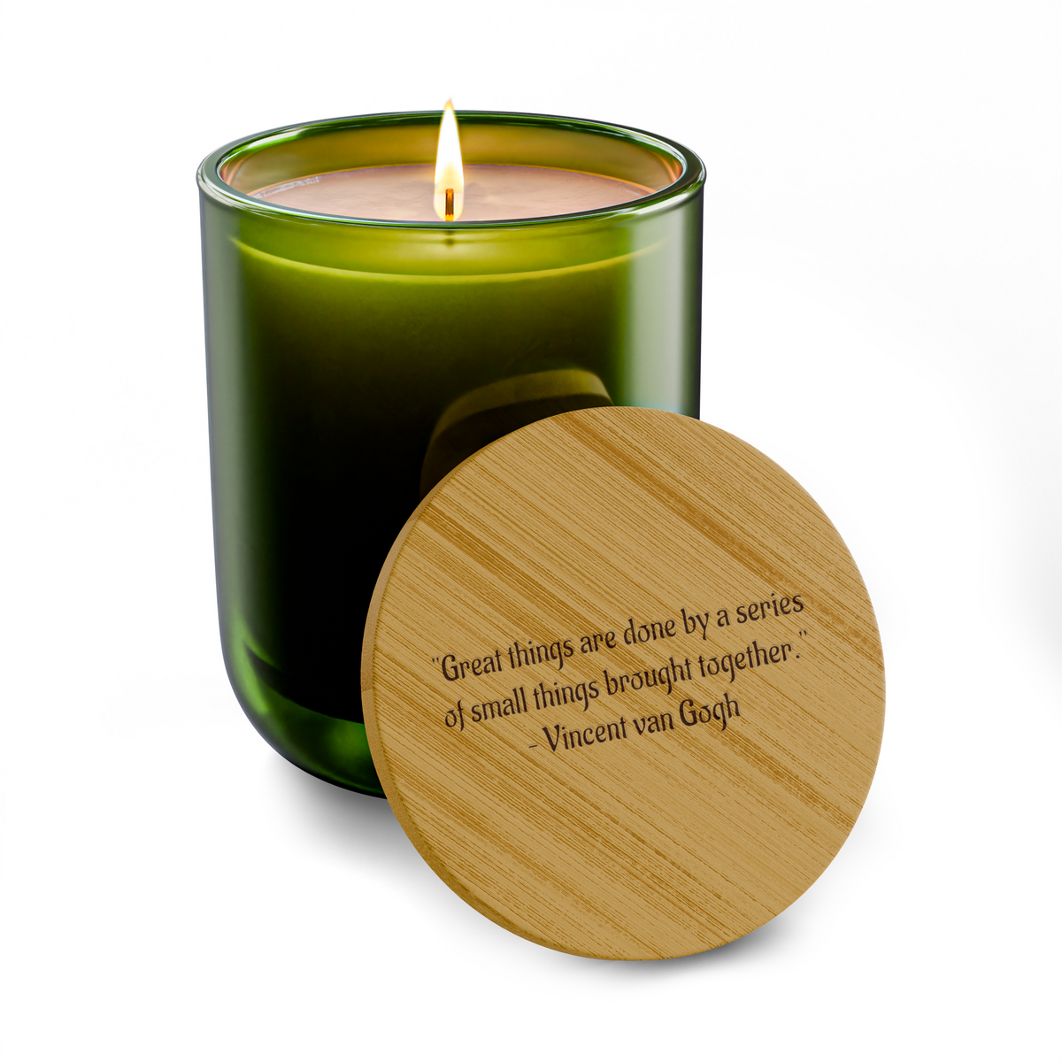 Scented Soy Candle, 14oz ("Great things are done by a series of small things brought together." – Vincent van Gogh)