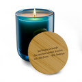 Scented Soy Candle, 14oz ("Just living is not enough. One must have sunshine, freedom, and a little flower." – H.C. Andersen)