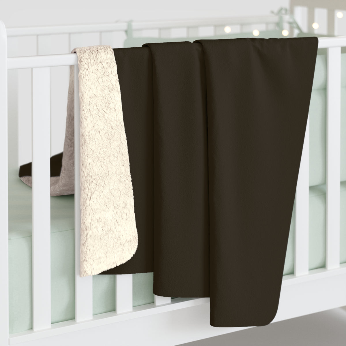 Sherpa Fleece Blanket "Happiness"
