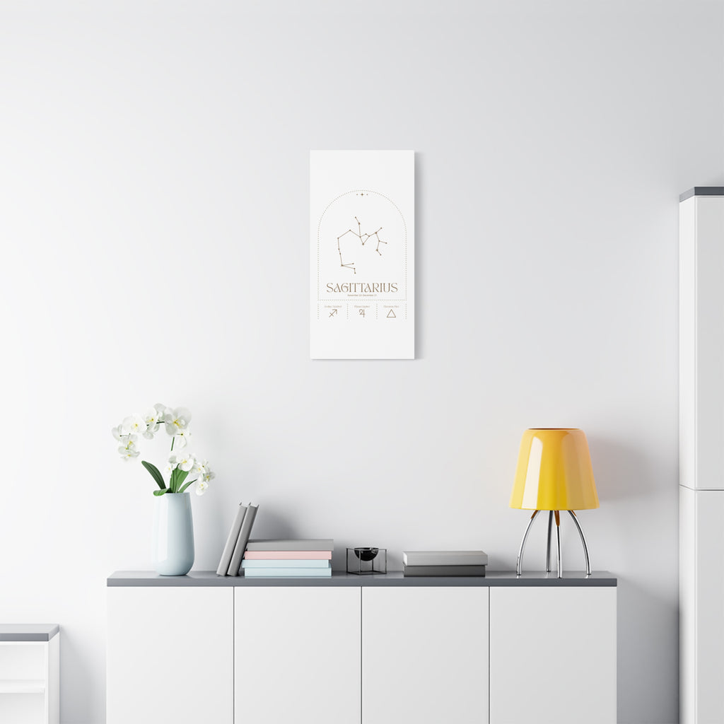 Sagittarius Zodiac Canvas – Adventurous & Free-Spirited Art