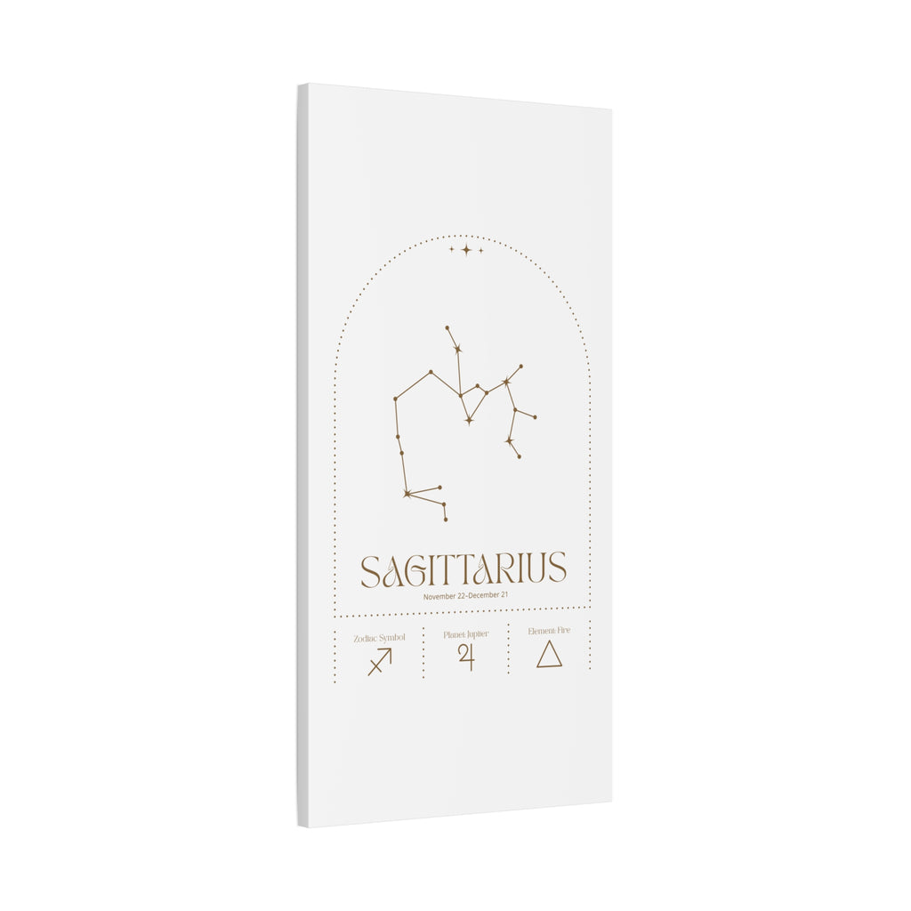 Sagittarius Zodiac Canvas – Adventurous & Free-Spirited Art