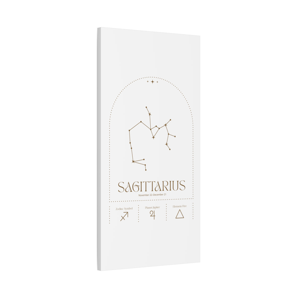 Sagittarius Zodiac Canvas – Adventurous & Free-Spirited Art