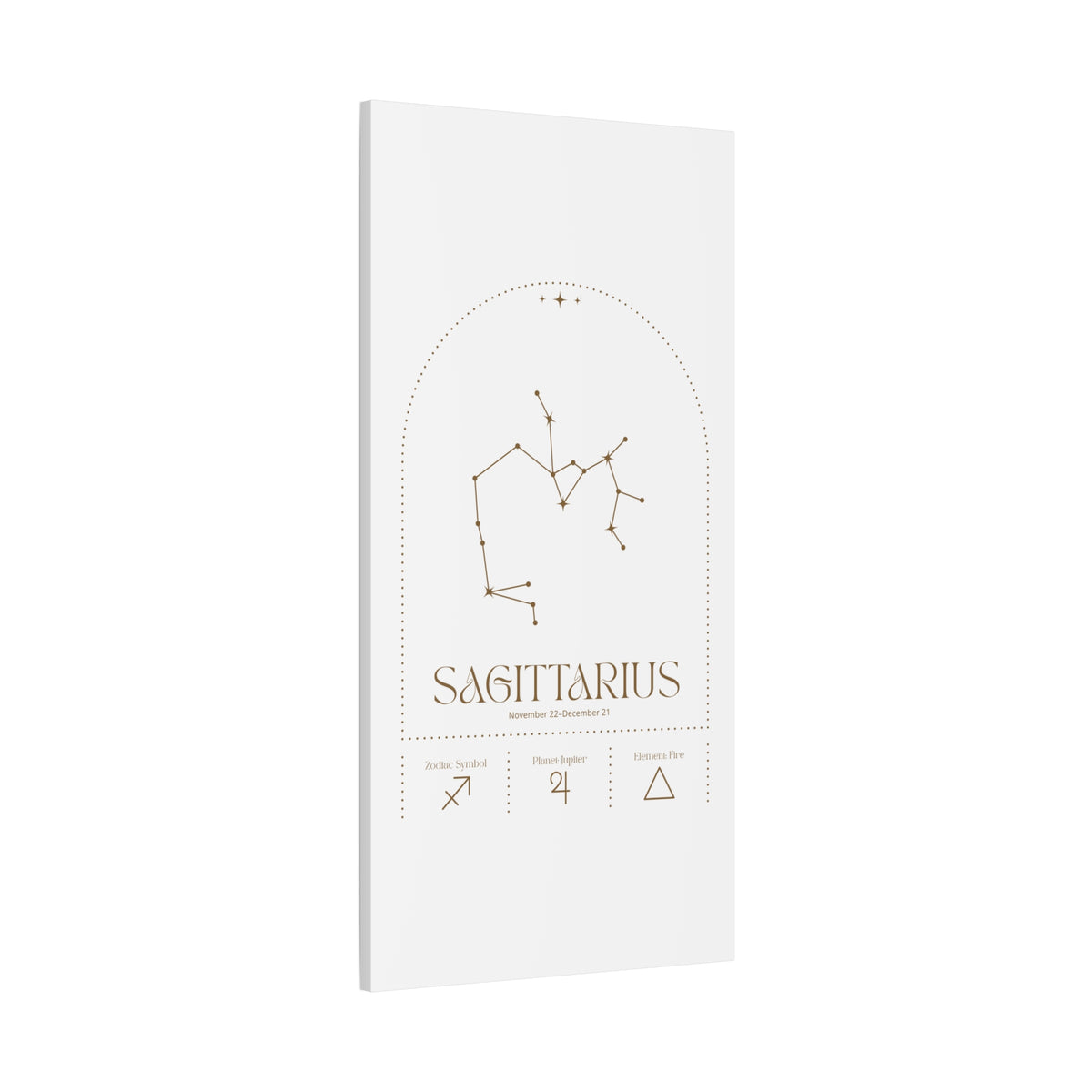 Sagittarius Zodiac Canvas – Adventurous & Free-Spirited Art
