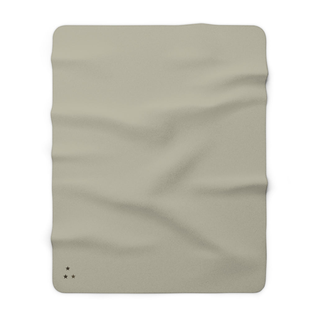 Sherpa Fleece Blanket "Tripple Star"