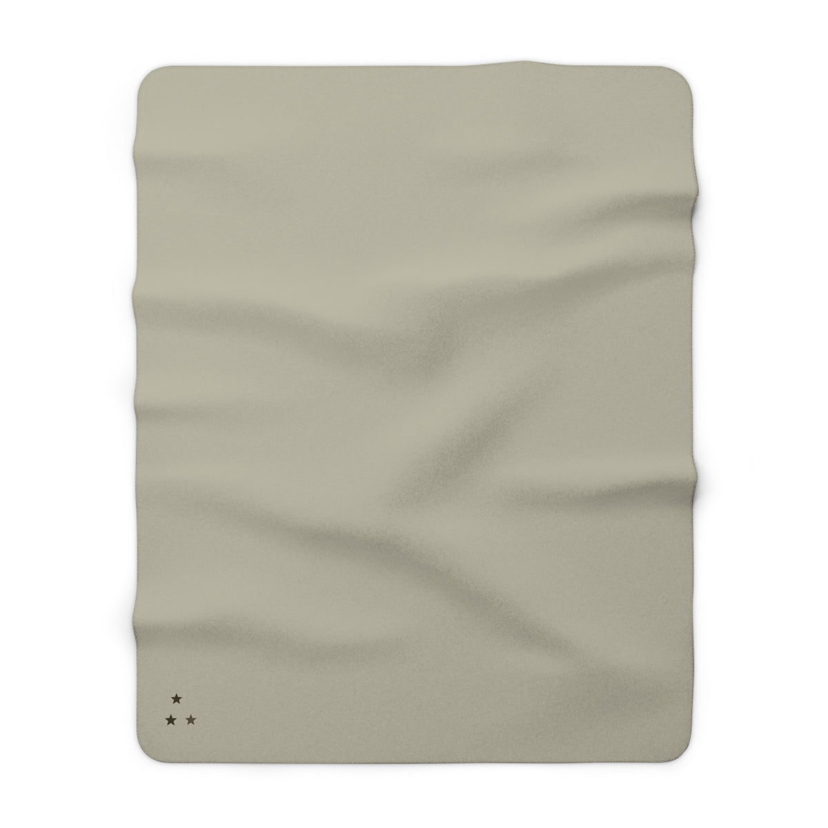 Sherpa Fleece Blanket "Tripple Star"