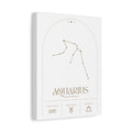 Aquarius Zodiac Canvas – Cosmic & Unique Vibes