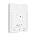 Aries Zodiac Canvas – Bold & Energetic Art