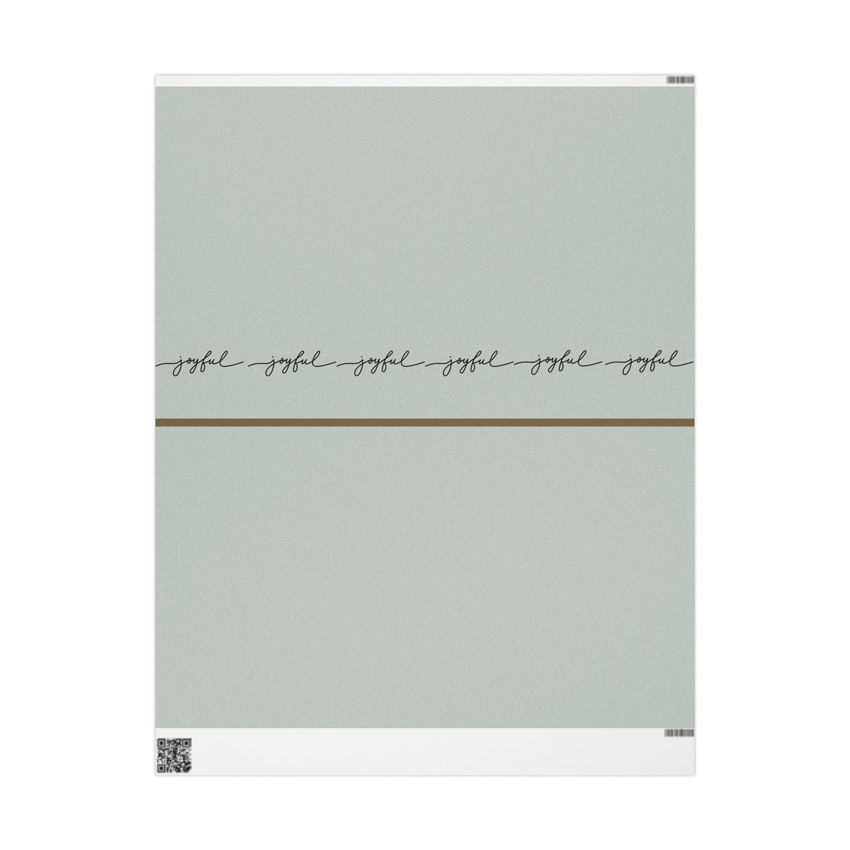 Wrapping Papers "Joyful 5"