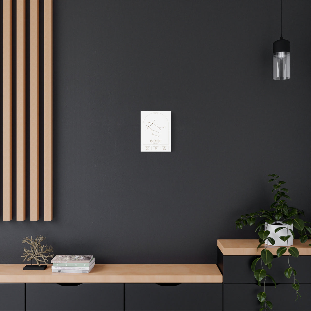 Gemini Zodiac Canvas – Dynamic & Versatile
