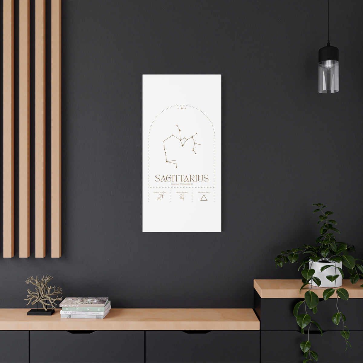 Sagittarius Zodiac Canvas – Adventurous & Free-Spirited Art