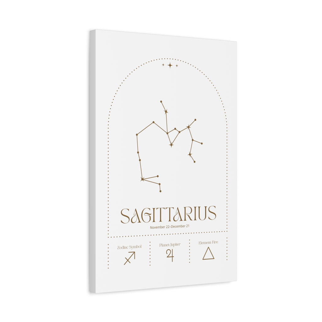 Sagittarius Zodiac Canvas – Adventurous & Free-Spirited Art