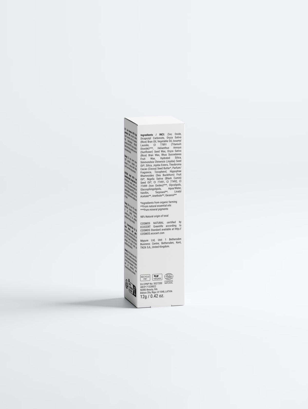 Sun Protection SPF50 Stick, no tint (Sensitive Skin)